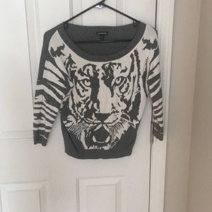 Express Tiger sweater